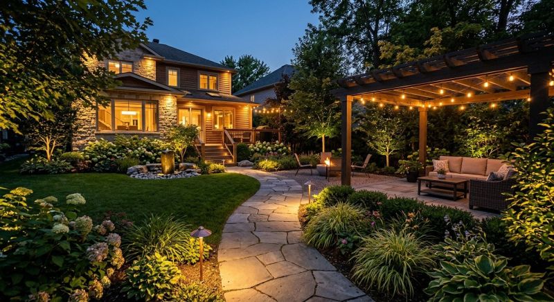 Terrace Lighting Installation in Littleton, CO