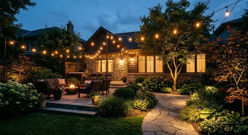 Backyard Lighting Service in Littleton, CO