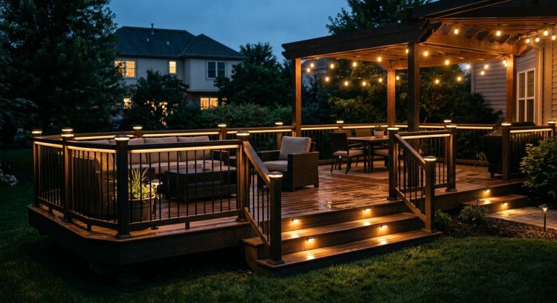 Deck Lights Installation in Kansas City, MO
