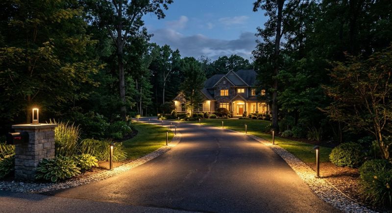 Driveway Lighting Installation in Prescott Valley, AZ