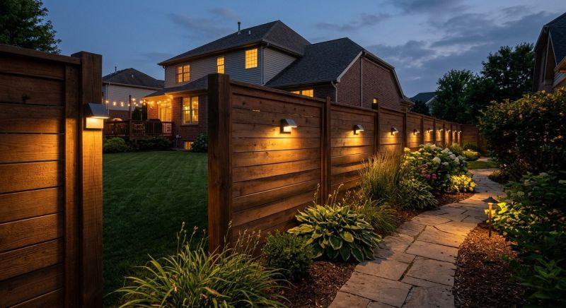 Fence Lighting Installation in Honolulu, HI