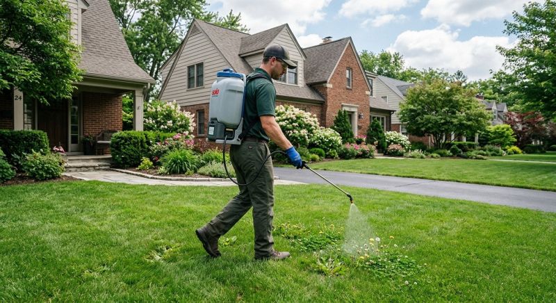 Lawn Herbicide Treatment in Rockwall, TX