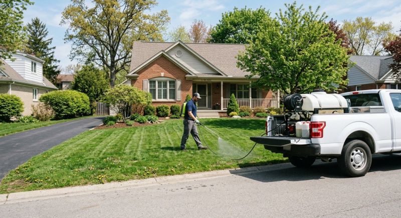 Lawn Herbicide Treatment in Rockwall, TX