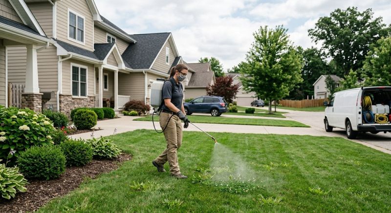 Lawn Spraying in Aiken, SC