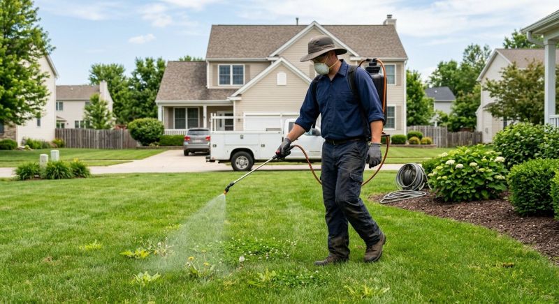 Lawn Weed Spraying in Rockwall, TX