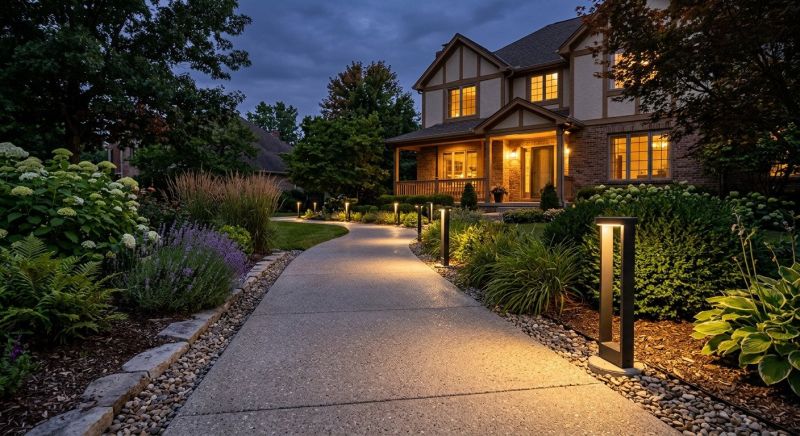 Pathway Lights Installation in Heber City, UT