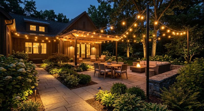Patio Lights Installation in Denver, CO